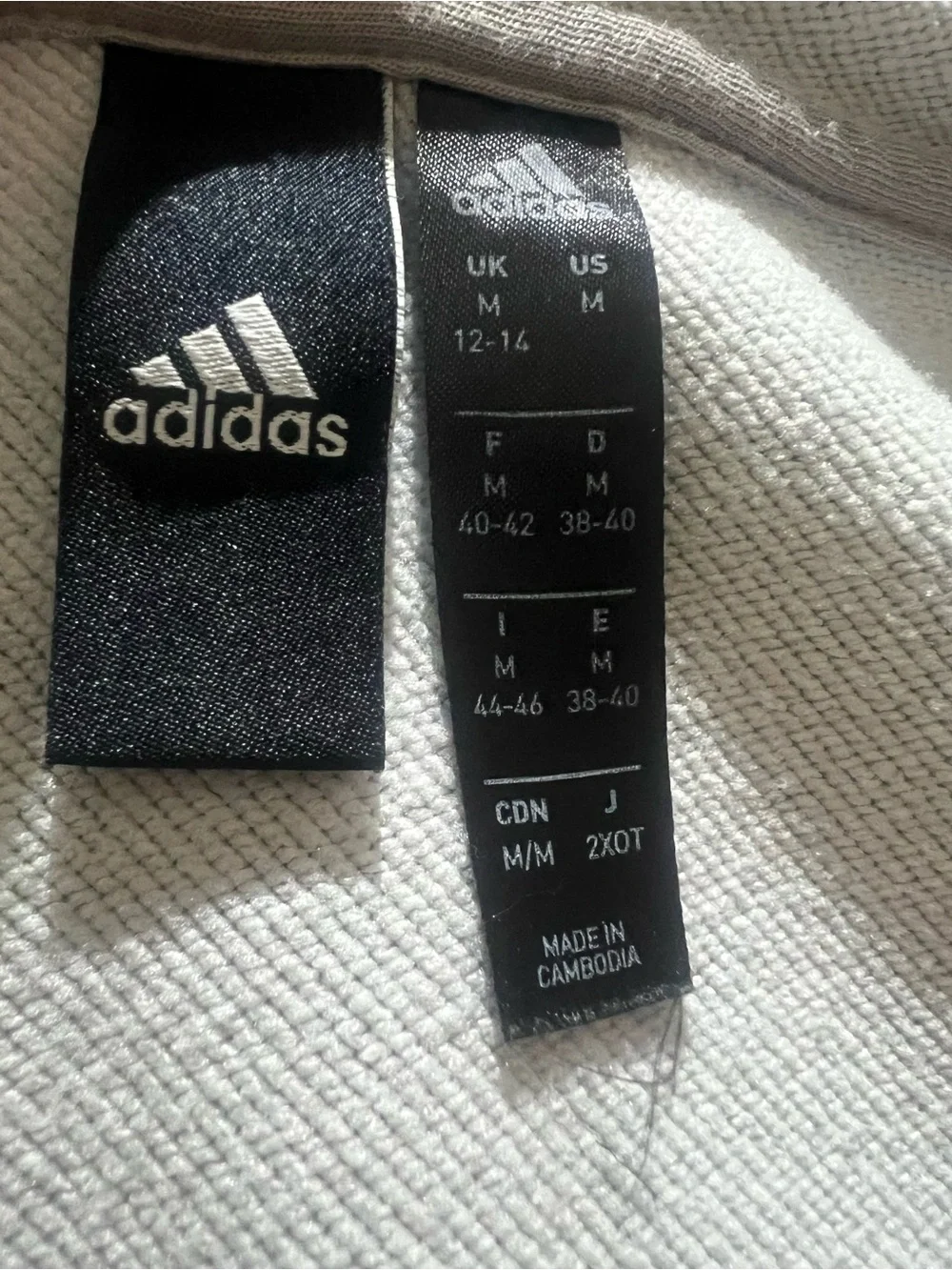 Adidas Youth M 12-14 2 Piece Tracksuit Hoodie Joggers Gray Black 3 Stripe